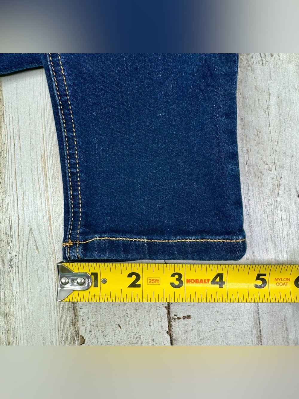 Rag & Bone Cate Ankle Skinny 25 (26x27) Blue Mid-Rise Jeans - Picture 8 of 11
